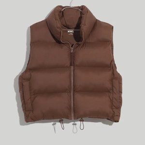 Madewell MWL Nylon Puffer Vest